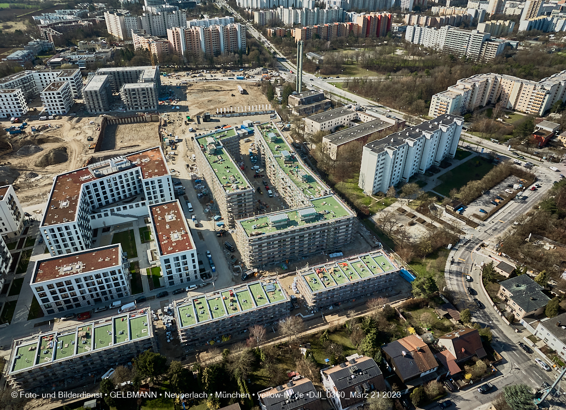 22.03.2023 - Baustele und Wohnanlage Alexisquartier